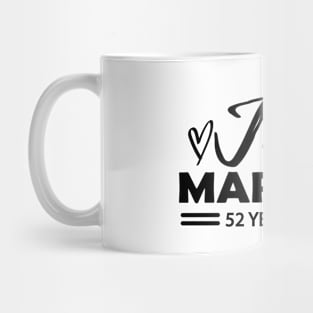 52th Wedding Anniversary - 52 years anniversary Mug